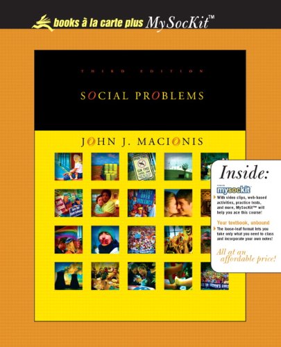 Social Problems: Books a La Carte Plus Onekey Coursecompass