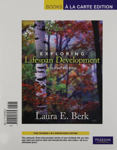Exploring Lifespan Development, Books a la Carte Edition (2nd Edition)
