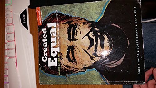 Created Equal: A History of the United States, Volume 2 (4th Edition)