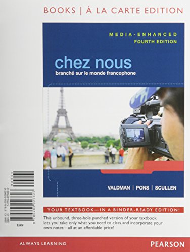 Chez nous: Branche sur le monde francophone: Media-Enhanced Version