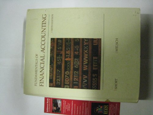 Fundamentals of Financial Accounting