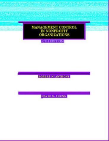 Management Control in Nonprofit Organizations