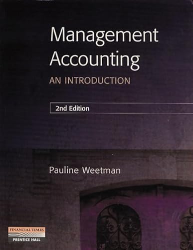 Management Accounting: An Introduction