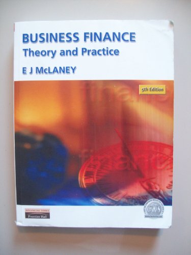 Business Finance: Theory and Practice