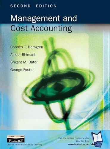 Management and Cost Accounting