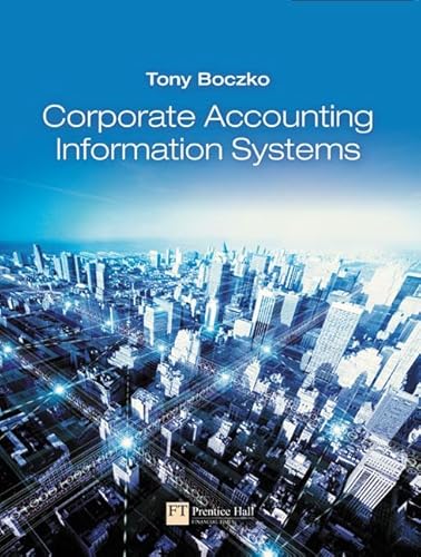 Corporate Accounting Information Systems