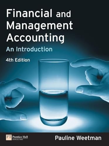 Financial and Management Accounting: An Introduction