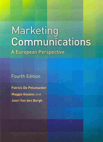 Marketing Communications: A European Perspective