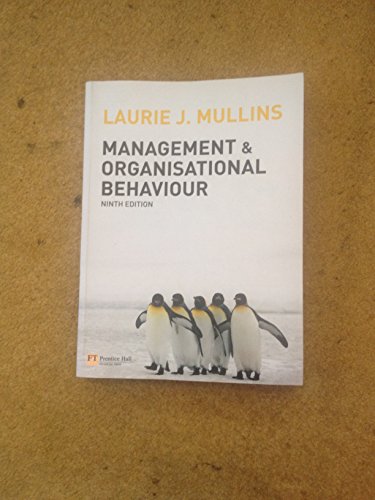 Management and Organisational Behaviour
