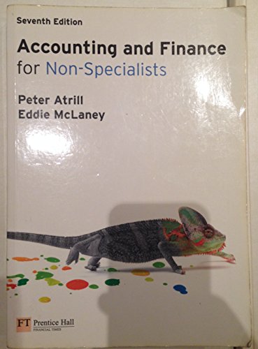 Accounting and Finance for Non-Specialists with MyAccountingLab 7th edition