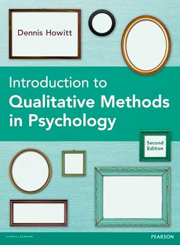 Introduction to Qualitative Methods in Psychology