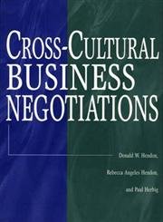 Cross-Cultural Business Negotiations