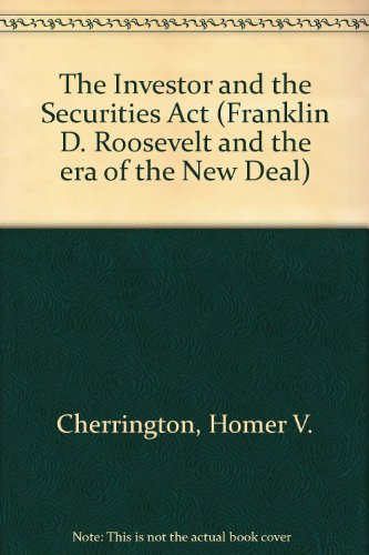 The Investor And The Securities Act