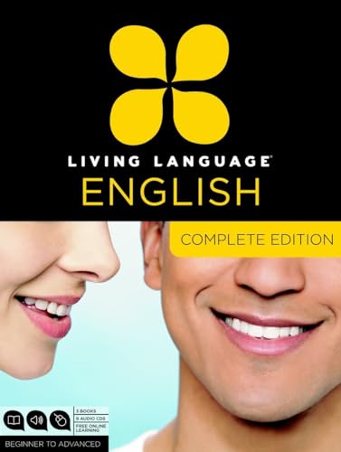 Living Language English, Complete Edition (ESL/ELL): Beginner through advanced course, including 3 coursebooks, 9 audio CDs, and free online learning