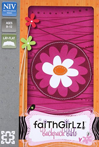 Holy Bible: New International Version, Faithgirlz Backpack, Pink Italian Duo-tone
