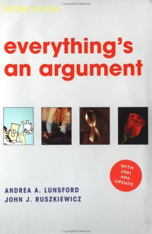 Everything's an Argument: With 2001 APA Update