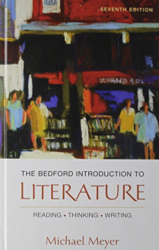 Bedford Introduction to Literature 7e + Comment