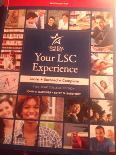 Your College Experience: Strategies for Success