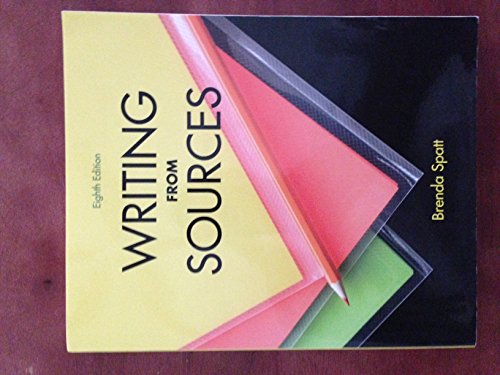 Writing from Sources