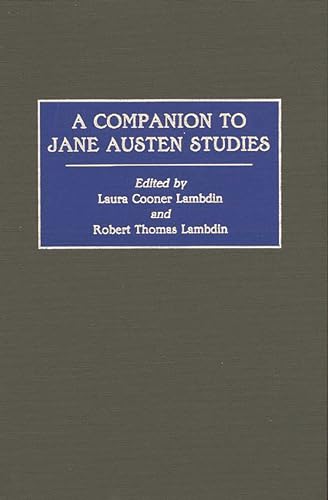 A Companion to Jane Austen Studies