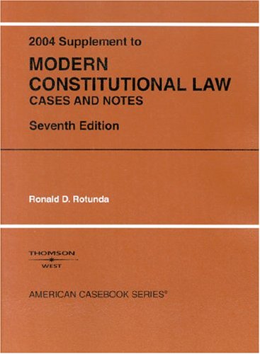Modern Constitutional Law 2004