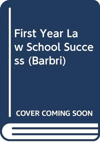 First Year Law School Success (Barbri)