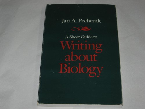 A short guide to writing about biology (The Short guide series)