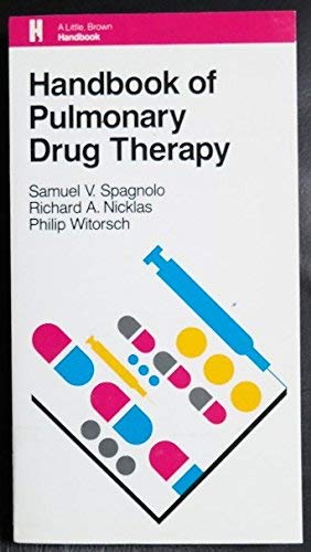 Handbook of Pulmonary Drug Therapy