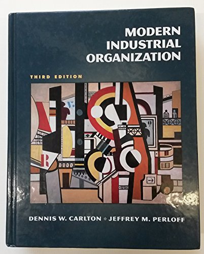 Modern Industrial Organization: United States Edition