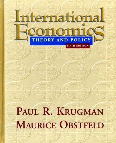 International Economics. Theory And Policy, 5th Edition