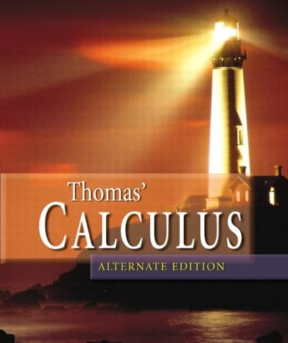 Thomas' Calculus (Alternate 9th Edition)