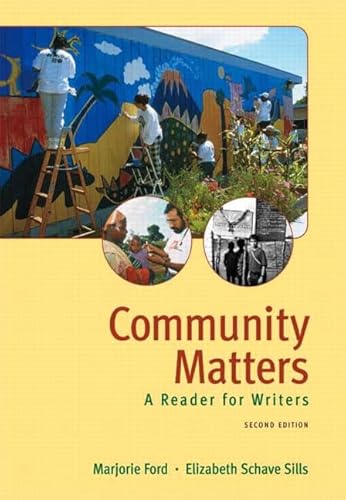 Community Matters: A Reader for Writers