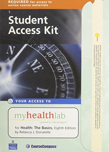 MyHealthLab Student Access Kit for Health: The Basics