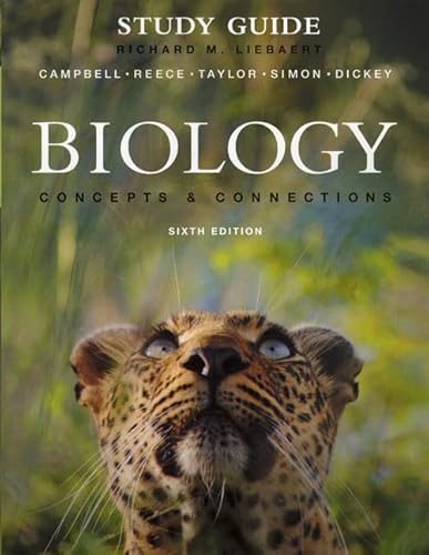 Study Guide for Biology: Concepts and Connections