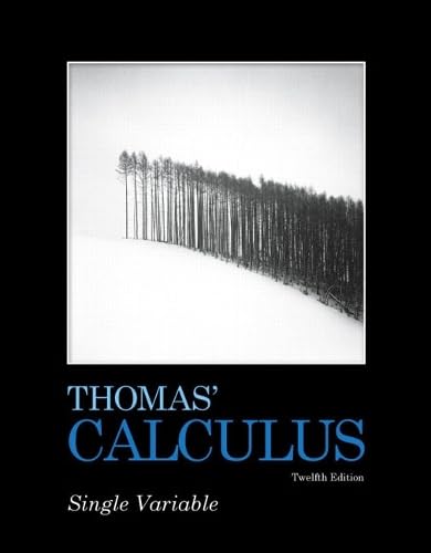 Thomas' Calculus: Single Variable