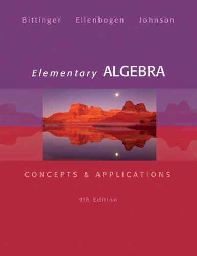 Elementary Algebra: Concepts and Applications Plus NEW MyLab Math with Pearson eText -- Access Card Package (9th Edition)