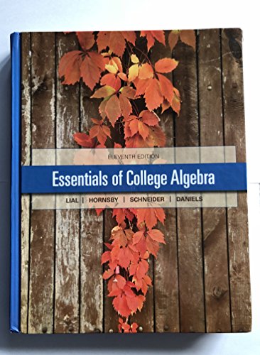 Essentials of College Algebra