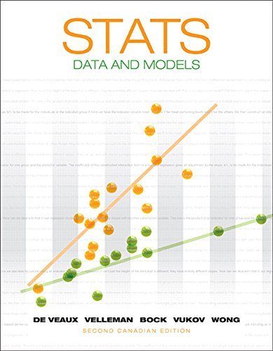 Stats: Data and Models, Second Canadian Edition, Loose Leaf Version (2nd Edition)