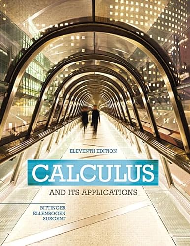 Calculus and Its Applications