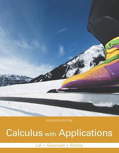 Calculus With Applications
