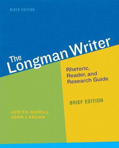 The Longman Writer: Brief Edition Plus MyWritingLab with eText -- Access Card Package (9th Edition)