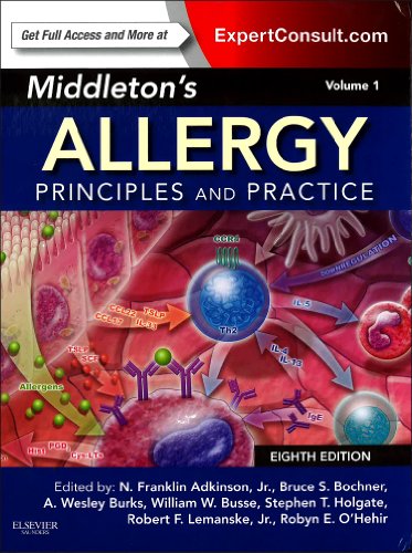 Middleton's Allergy 2-Volume Set: Principles and Practice (Expert Consult Premium Edition - Enhanced Online Features and Print), 8e