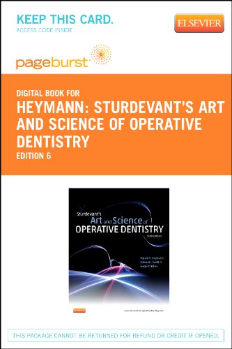 Sturdevant's Art and Science of Operative Dentistry - Elsevier eBook on VitalSource (Retail Access Card): Sturdevant's Art and Science of Operative ... eBook on VitalSource (Retail Access Card)