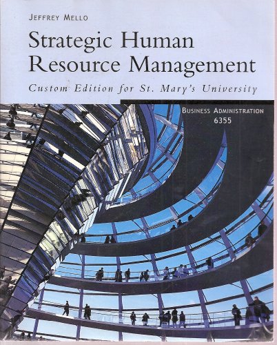 Strategic Human Resource Management