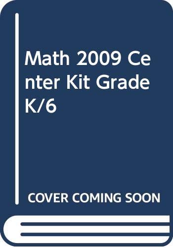 Math 2009 Center Kit Grade K/6