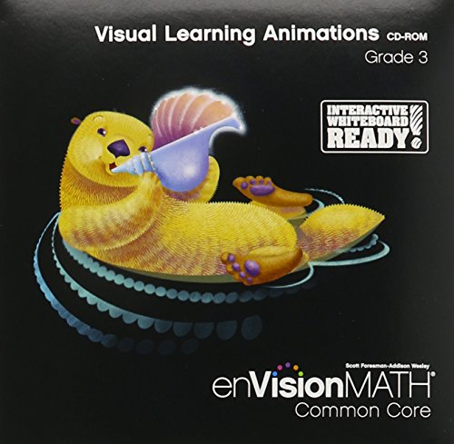 Math 2012 Common Core Visual Learning Animations CD-ROM Grade 3