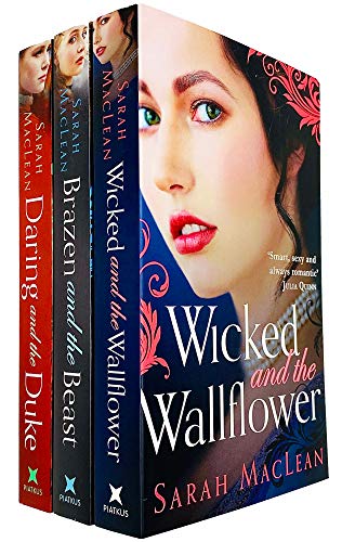 The Bareknuckle Bastards Series 3 Books Collection Set by Sarah MacLean (Wicked and the Duke, Brazen and the Beast & Daring and the Duke)