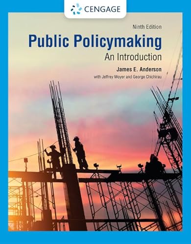 Public Policymaking: An Introduction