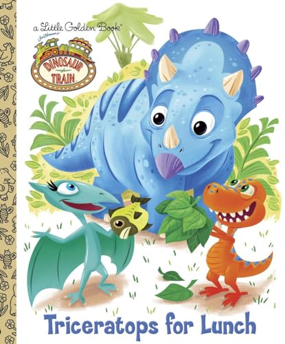 Triceratops for Lunch (Little Golden Books)