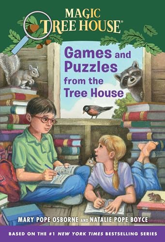 Games and Puzzles from the Tree House: Over 200 Challenges! (Magic Tree House)